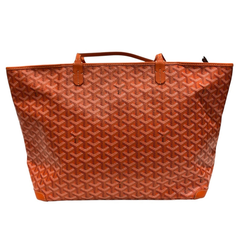 ゴヤール GOYARD アルトワMM オレンジ PVC/レザー レディース トート