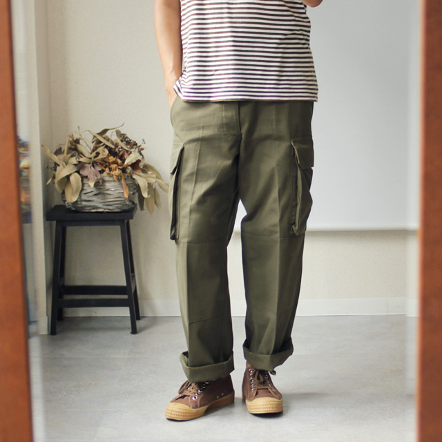 Ordinary fits – M-47 Type Cargo Pants.