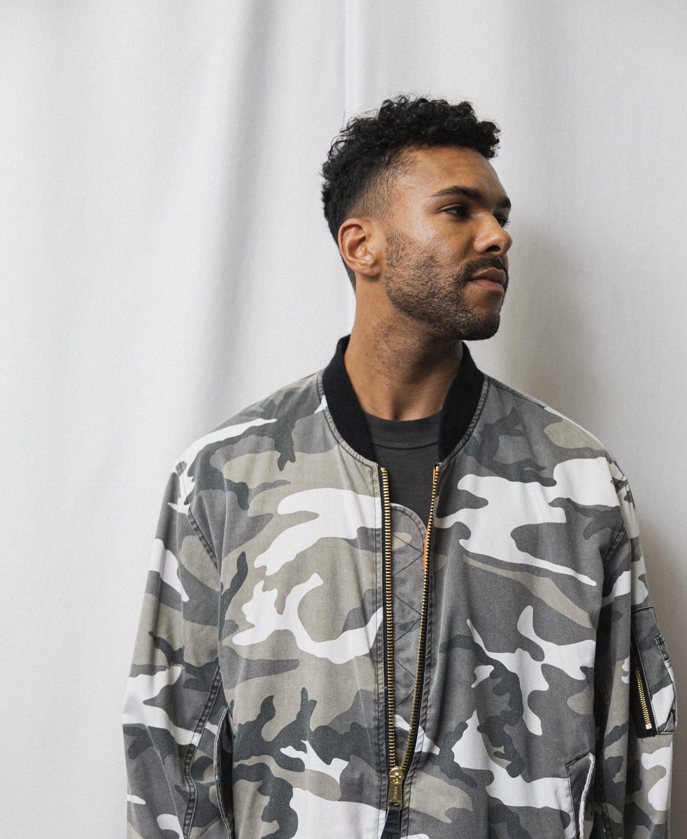 MA-1 | NON-PADDED BOMBER JACKET | VINTAGE WASH UC – F.M.C.D.