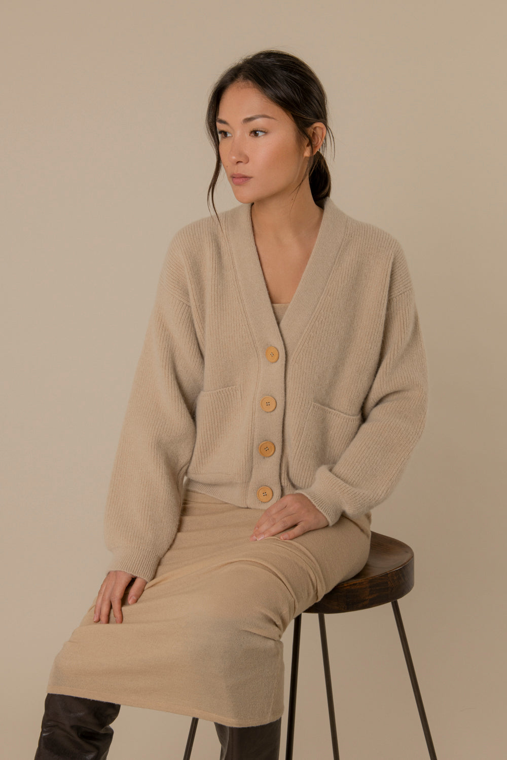 Emily - Alpaca-Wool Blend Cardigan – Francis Stories