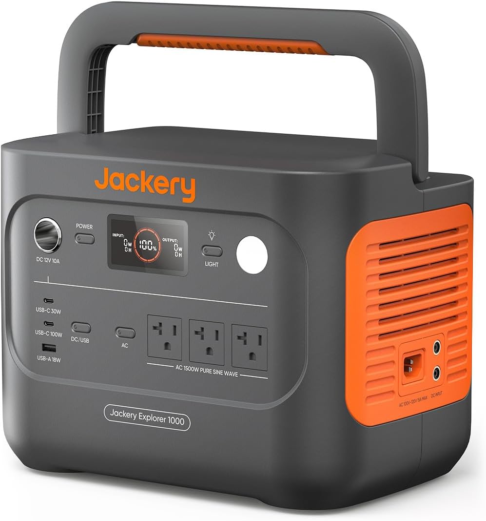 月額16,800円レンタルプラン：Jackery ポータブル電源 1000 New 容量