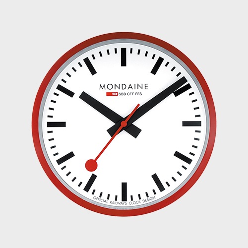 MONDAINE モンディーン SBB ウォールクロック 25cm｜designshop