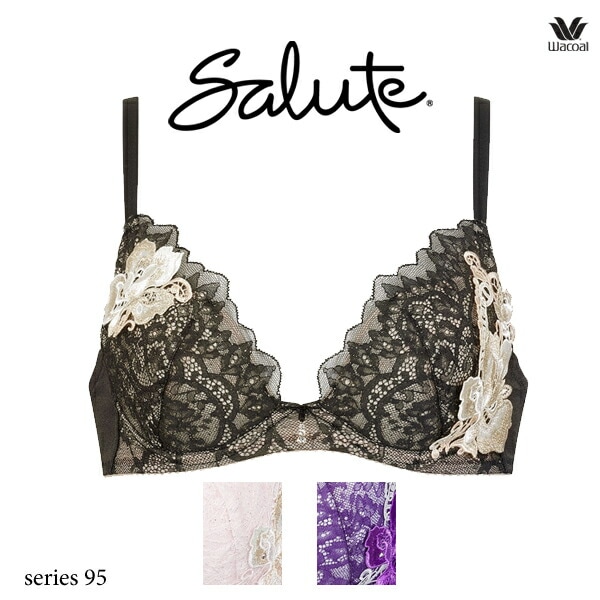 ワコール サルート 95G ブラジャー BTJ795 3/4カップワイヤー 女優Bra