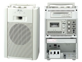 TOAワイヤレスアンプWA-1712（シングルタイプ）＆マイク（ワイヤレス1