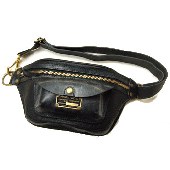 VOYAGER by WASTE TWICE【UKブライドルレザー】Poket Bag【Wt-503