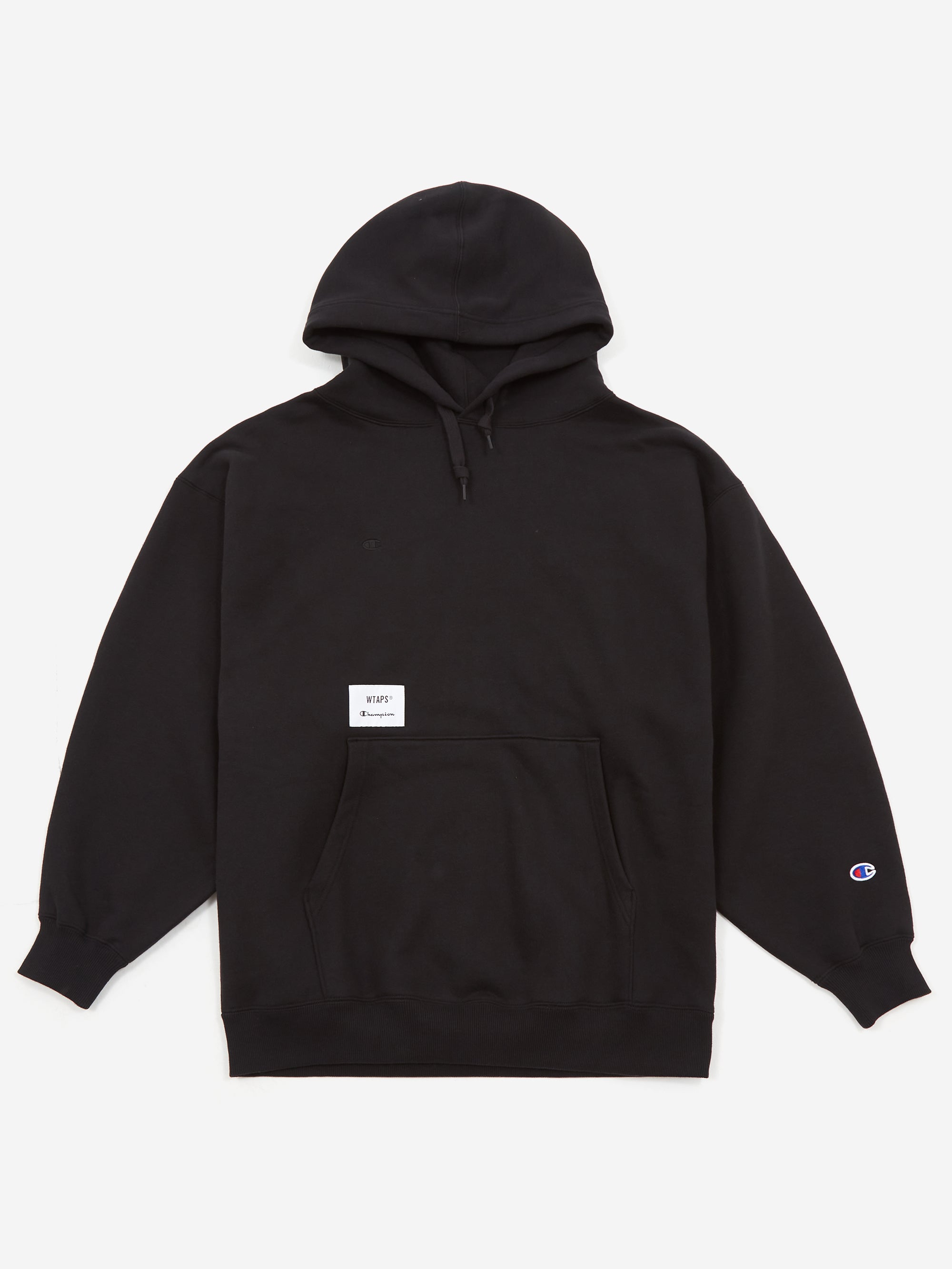 Champion x WTAPS Hooded Sweatshirt - Black – Goodhood