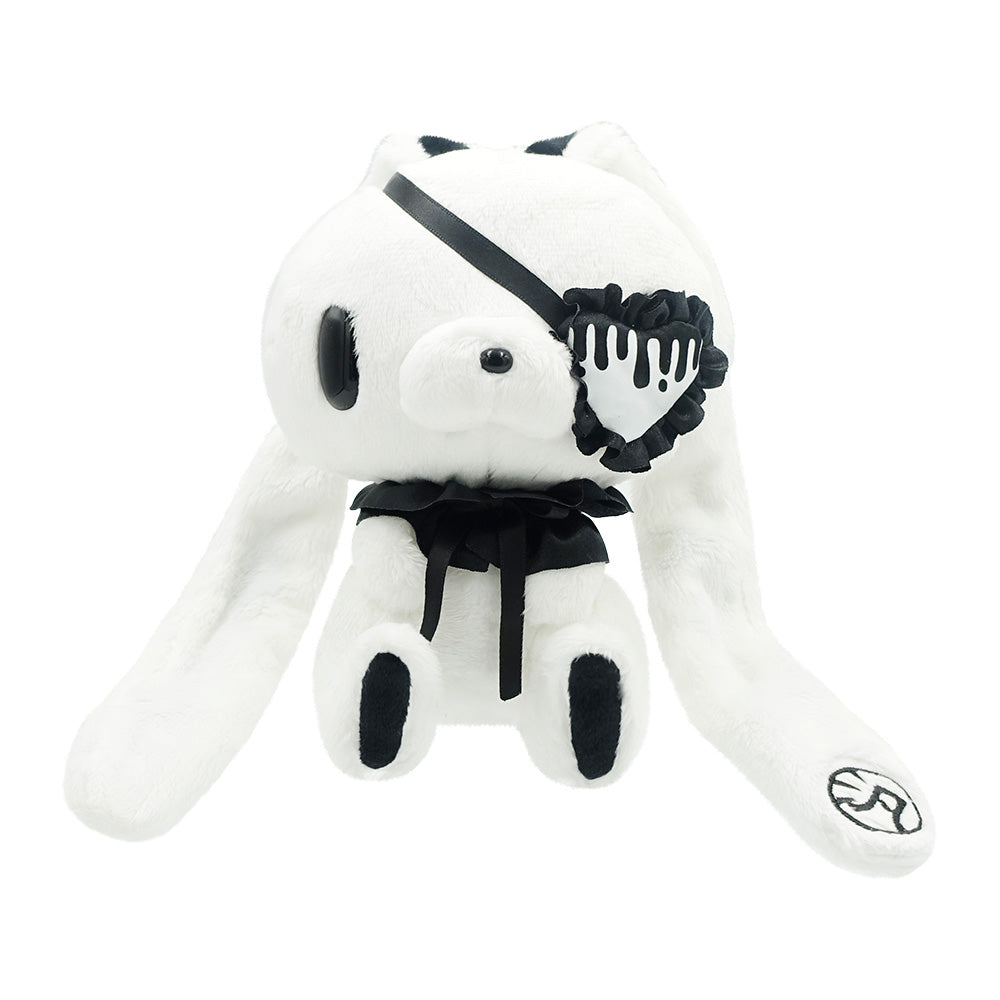 汎用うさぎ 手乗り鎮座ぬいぐるみ Eyepatch ver