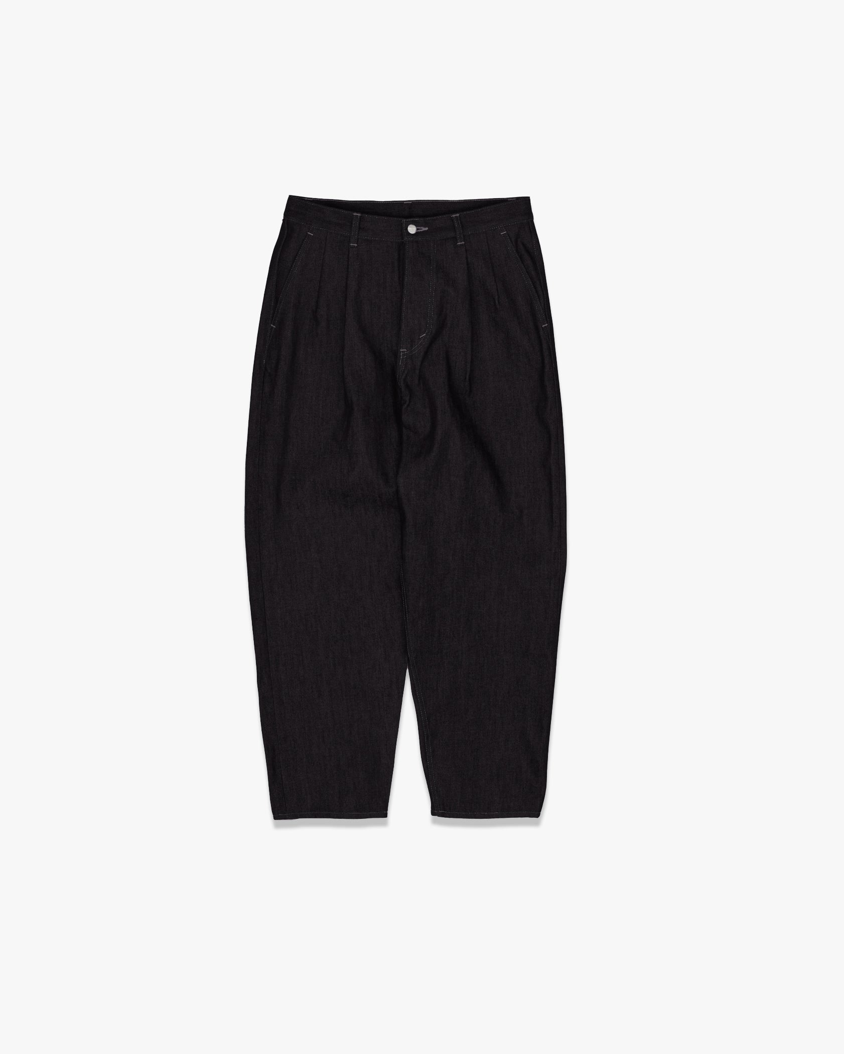 Selvage Denim Two Tuck Tapered Pants – Graphpaper