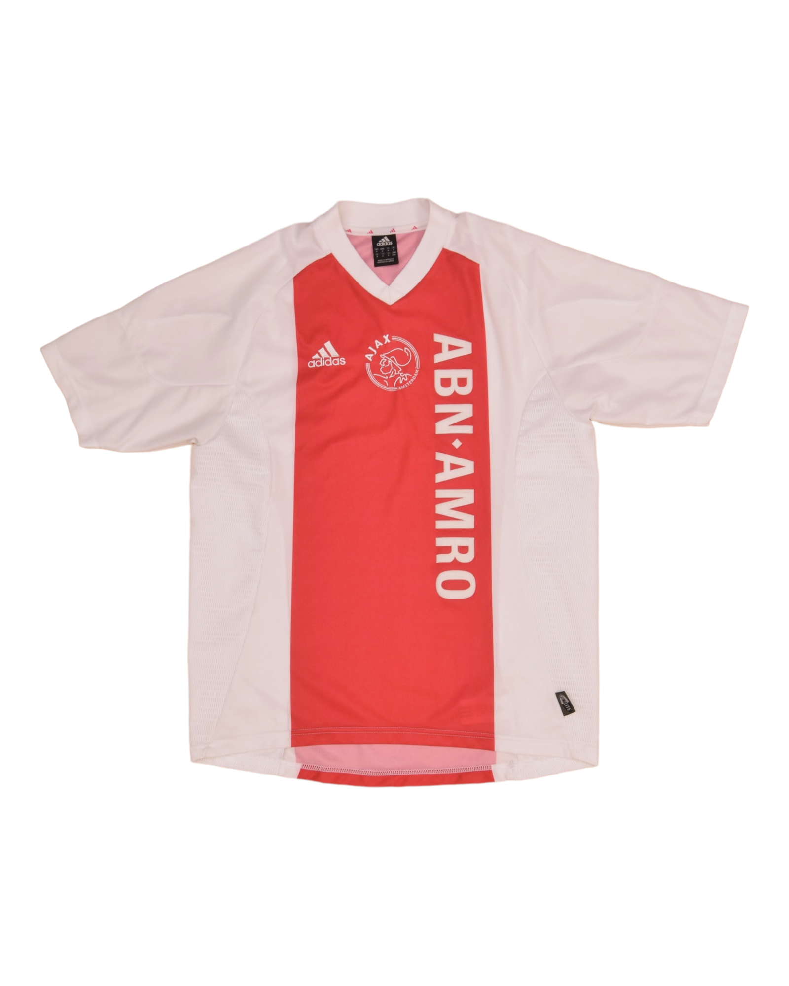 Ajax Amsterdam Adidas 2002 - 2003 - 2004 Home Football Shirt Abn
