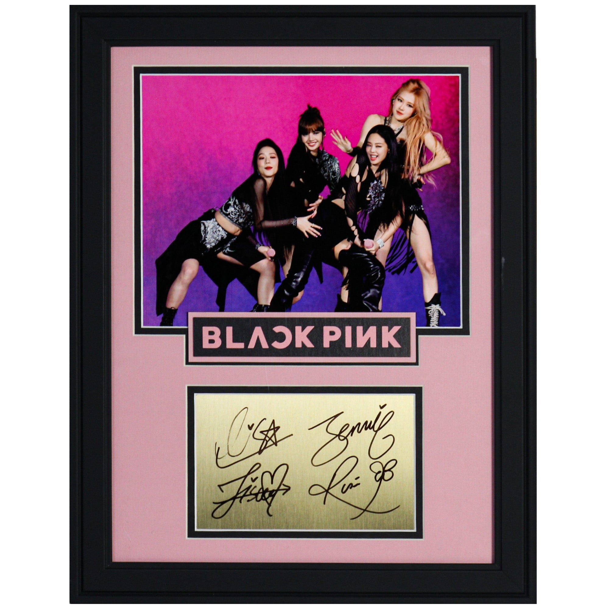 Blackpink Facsimile Signature Memorabilia – Gold & Silver Pawn Shop