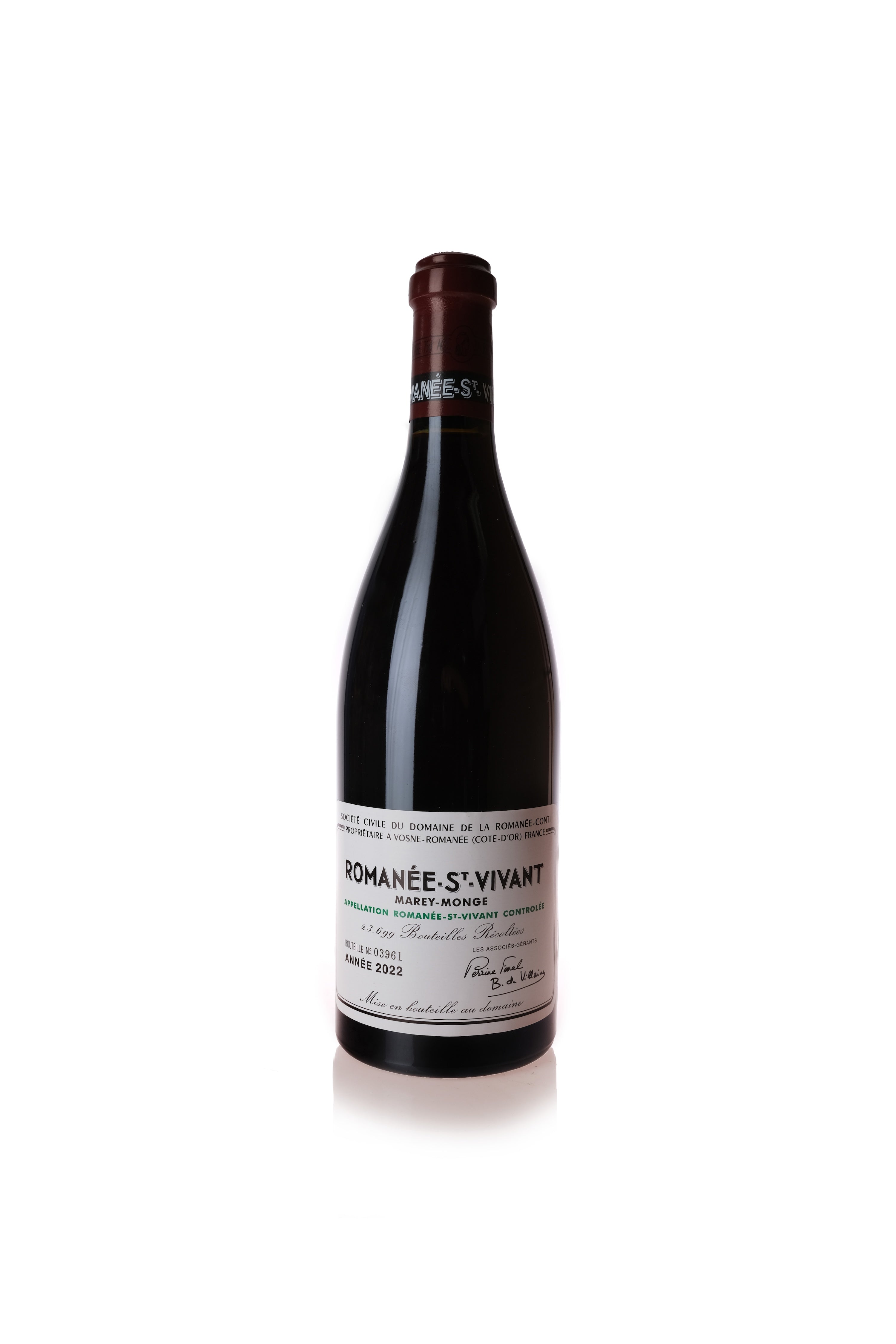 Domaine de la Romanee-Conti, Romanee-St-Vivant 2022 – HART & CRU