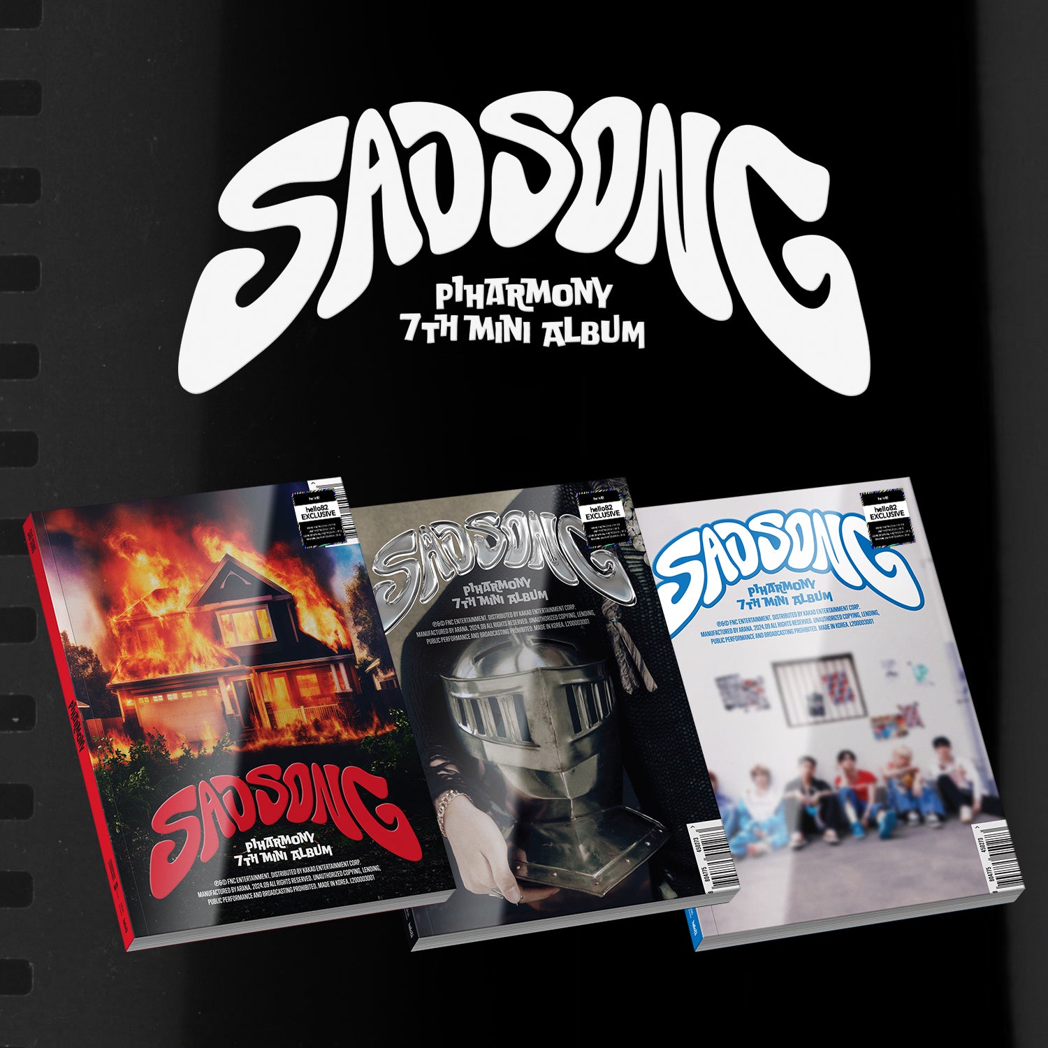 P1Harmony - SAD SONG - hello82 Exclusive – hello82.shop