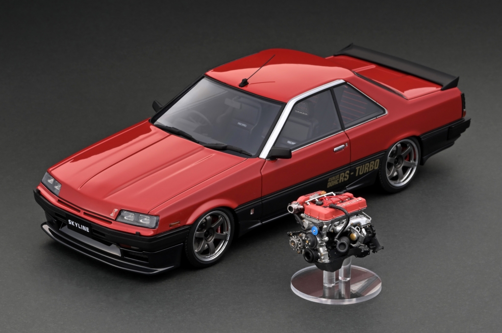 予告：1/18 エンジン付 WEB限定モデル「Skyline 2000 RS-X Turbo-C