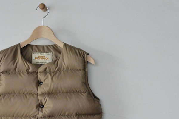 P.H.DESIGNS Inner Down Vest | classico ｜ blog