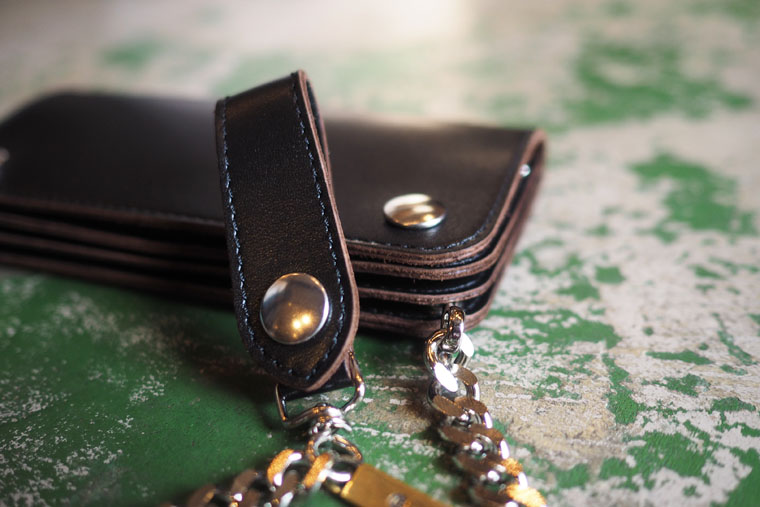 OLDGOD HORSEHIDE TRUCKER WALLET & CHAIN!! | Mr.OLDMAN lifetime store