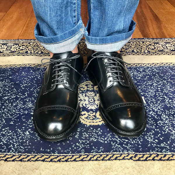 ALDEN 56251 パンチドキャップトゥコードバン お買い上げ頂きました