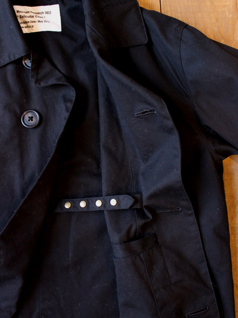 Mountain Research（マウンテンリサーチ） Ballcollar Coat – moderate