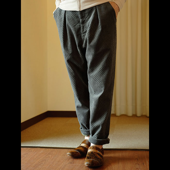 ミナペルホネンland puzzleパンツgray | Lin total fashion place blog