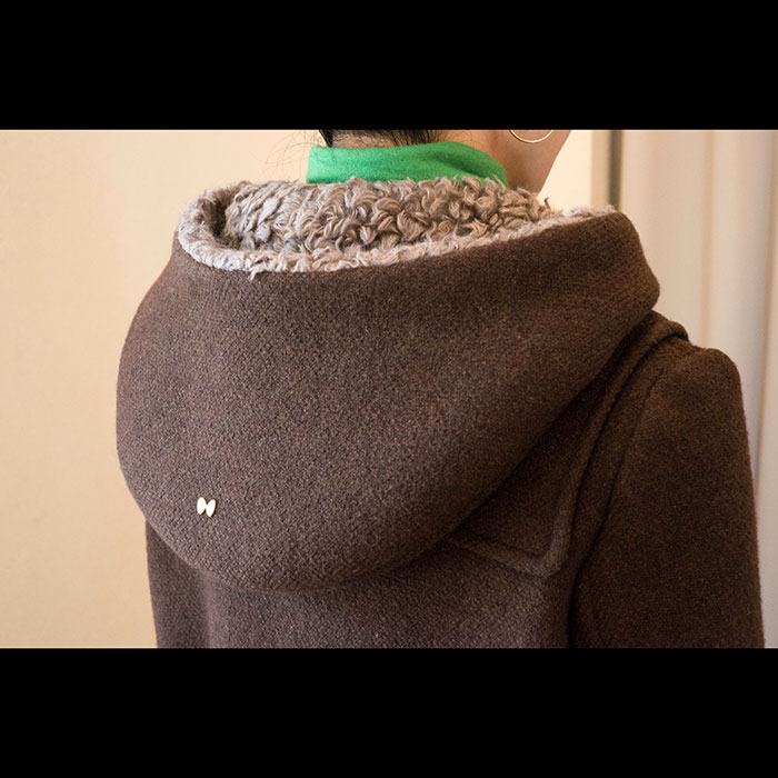 ミナペルホネン nordic moss ダッフルコート #khaki | Lin total