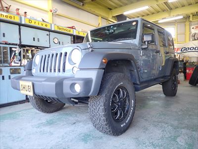 JKラングラーのスタッドレスタイヤ交換 | 4WD・四駆カスタム