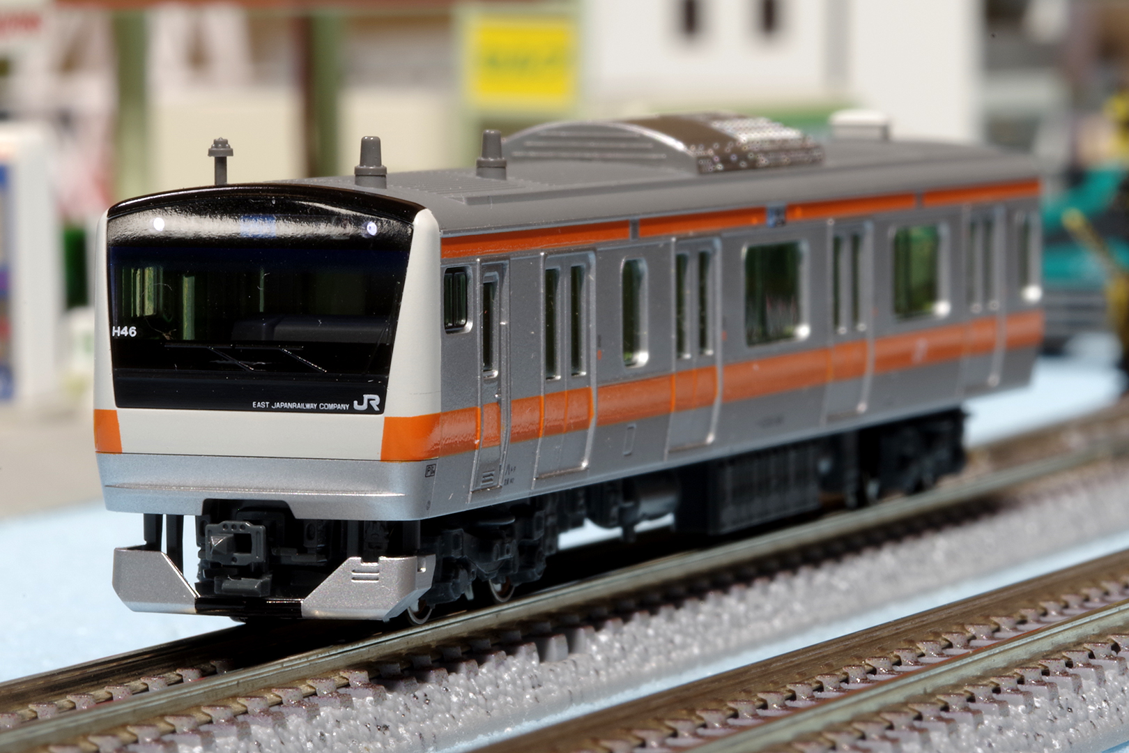 KATO 10-542 E233系 0番台 中央線(H編成)増結4両セット ついに入線