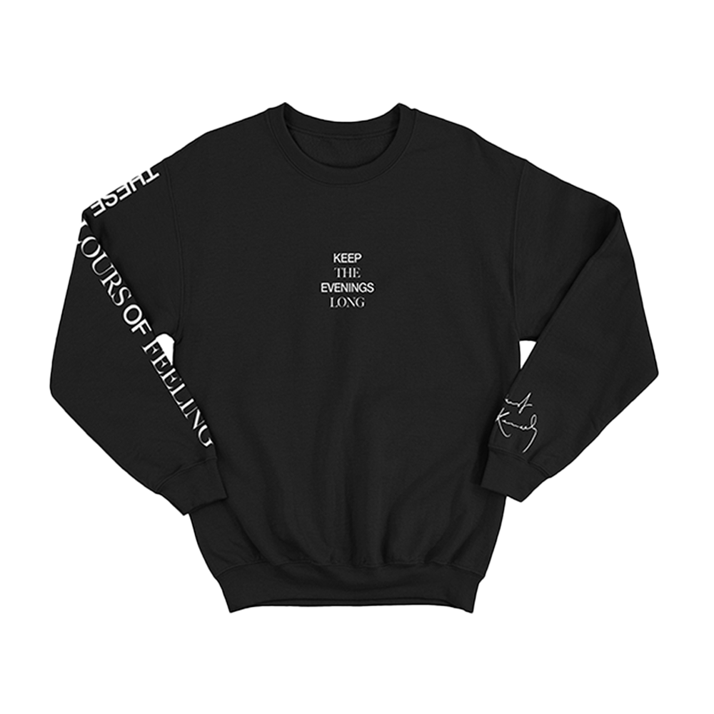 AN EVENING BLACK SWEATSHIRT - Interscope Records