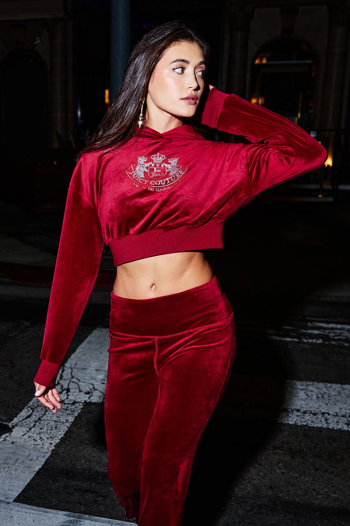 Cropped Scottie Hoodie - Juicy Couture