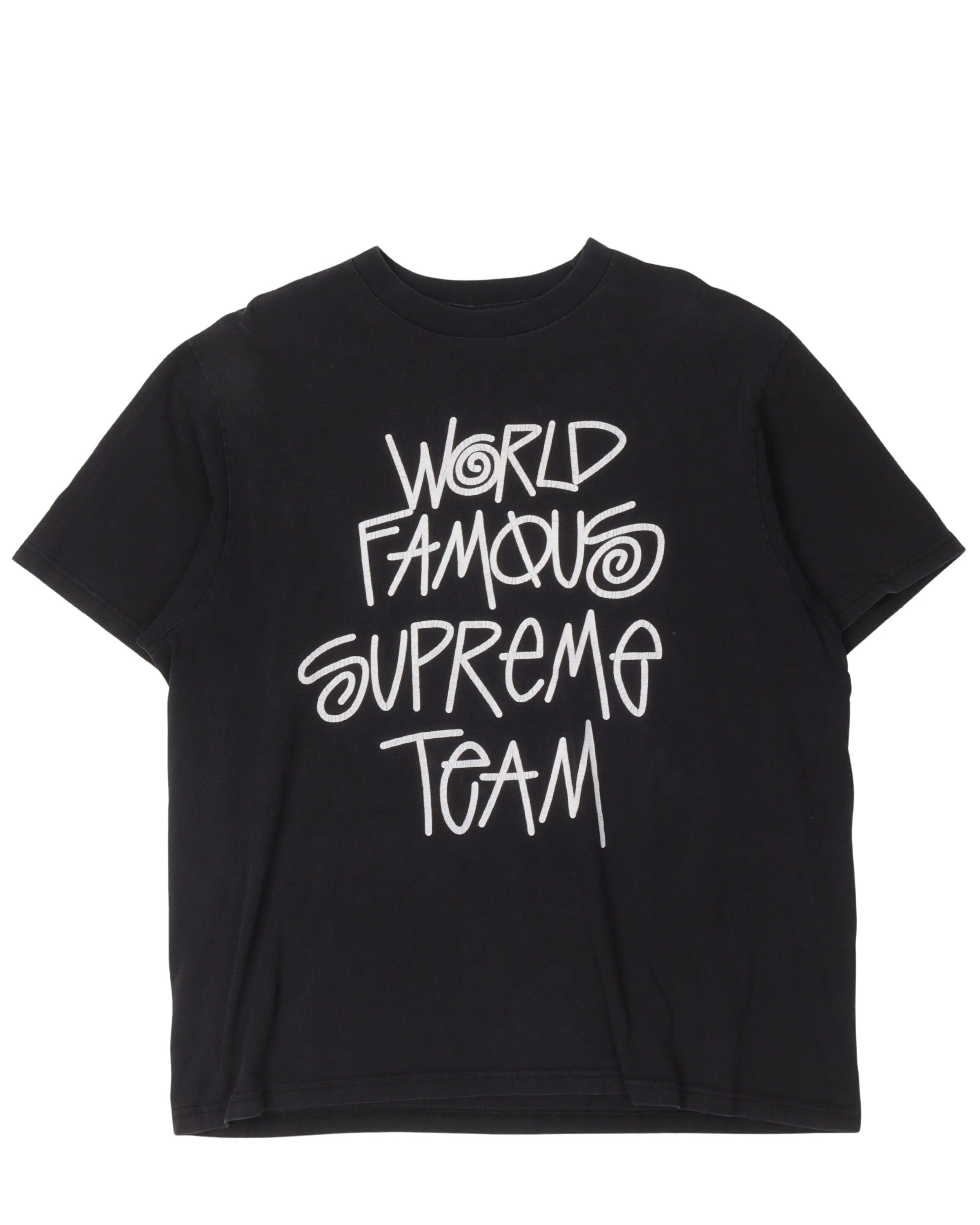 Supreme Stussy 2001 World Famous T-Shirt – Justin Reed