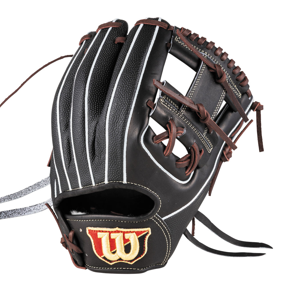 硬式用 Wilson Staff DUAL 内野手用 1975型 - ブラックSS by Wilson