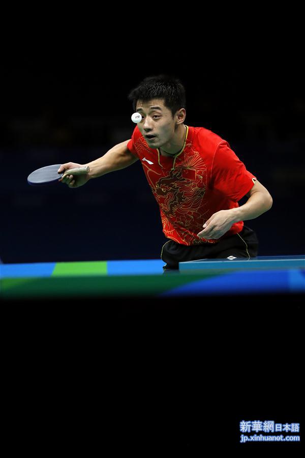 卓球——張継科選手が男子シングルス決勝に進出_新華網日本語
