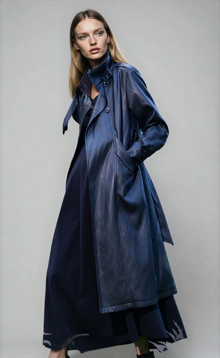 Coats - Trench - Double Breasted - Hand Sewn - Double Face - Down