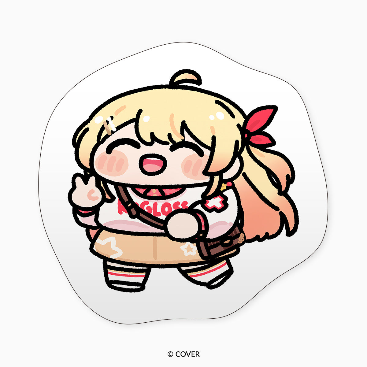 hololive Meet 2025」ちびイラスト ダイカットクッション 音乃瀬奏