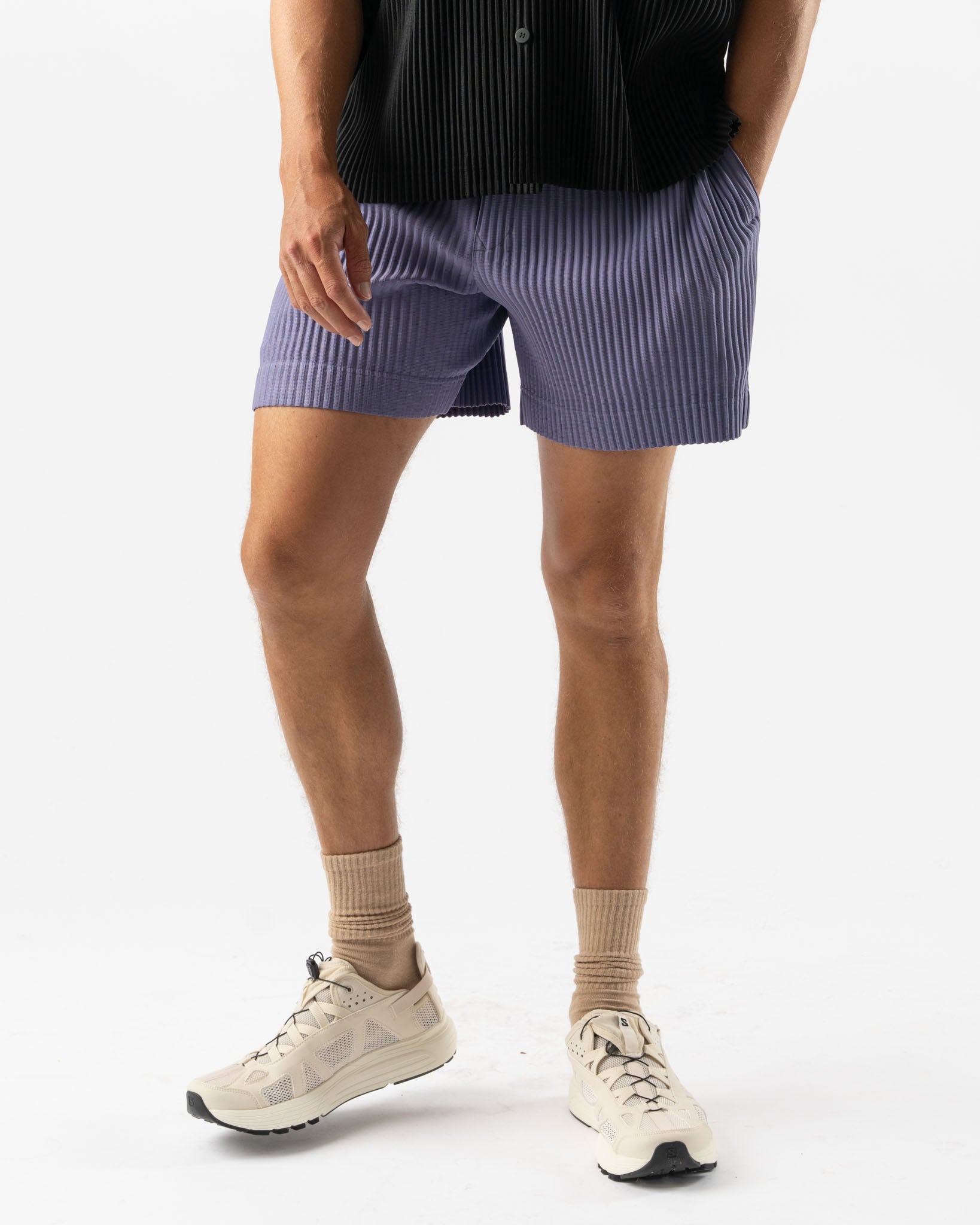 Homme Plissé Issey Miyake Monthly Colors July Shorts Curated at