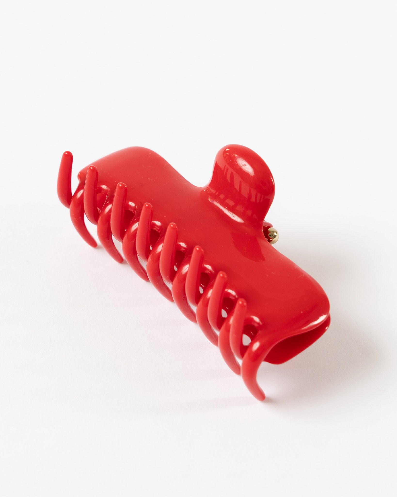 UNDO Hairware No. 4 Claw Clip in Rosso Curated at Jake and Jones