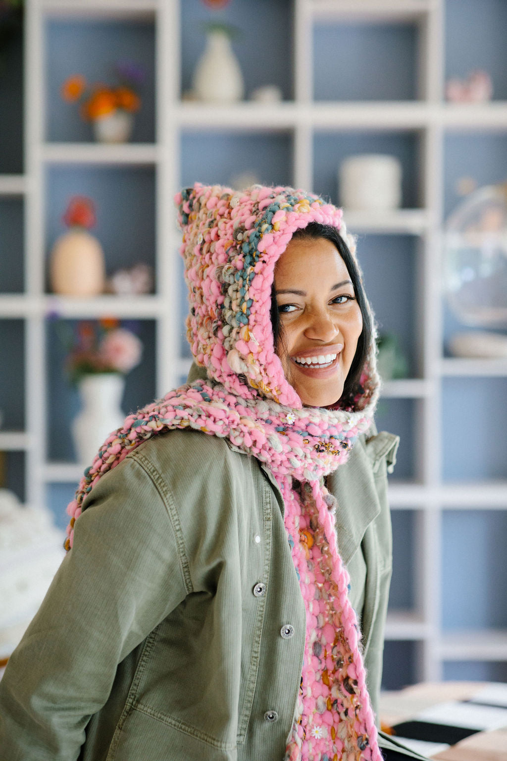 Gotta Be Hoodie Scarf Class – Knit Collage