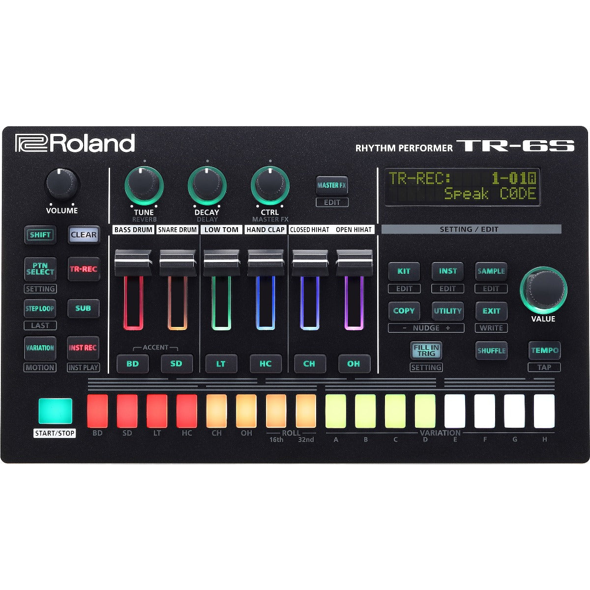 Roland TR-6S デッキセーバー付き Roland TR-6S Rhythm Performer