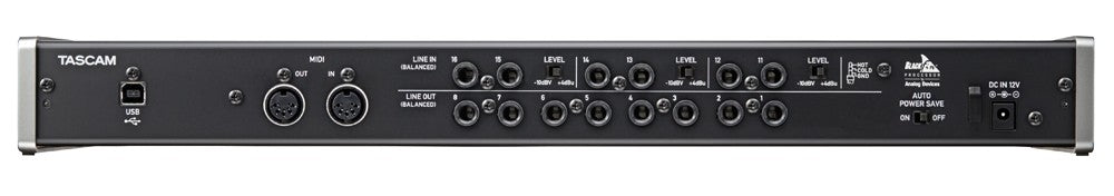 TASCAM US-16x08 USB Audio Interface with Mic Pre/Mixer – Kraft Music