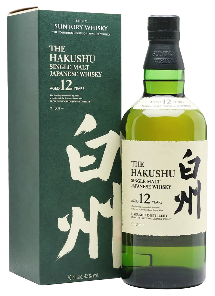 Hakushu 12 Years Old Single Malt Whisky (750ml) – Kakaako Wine