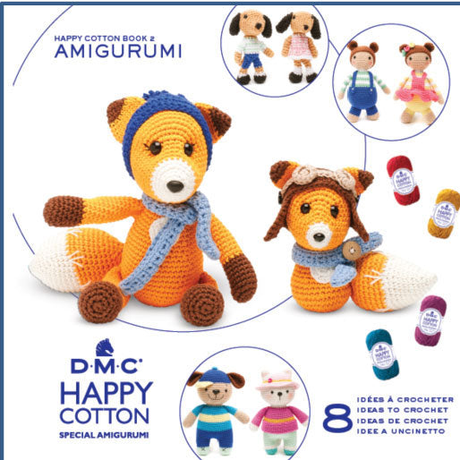 ミニブック HAPPY COTTON BOOK 2 AMIGURUMI 15693/22 DMC 【KN