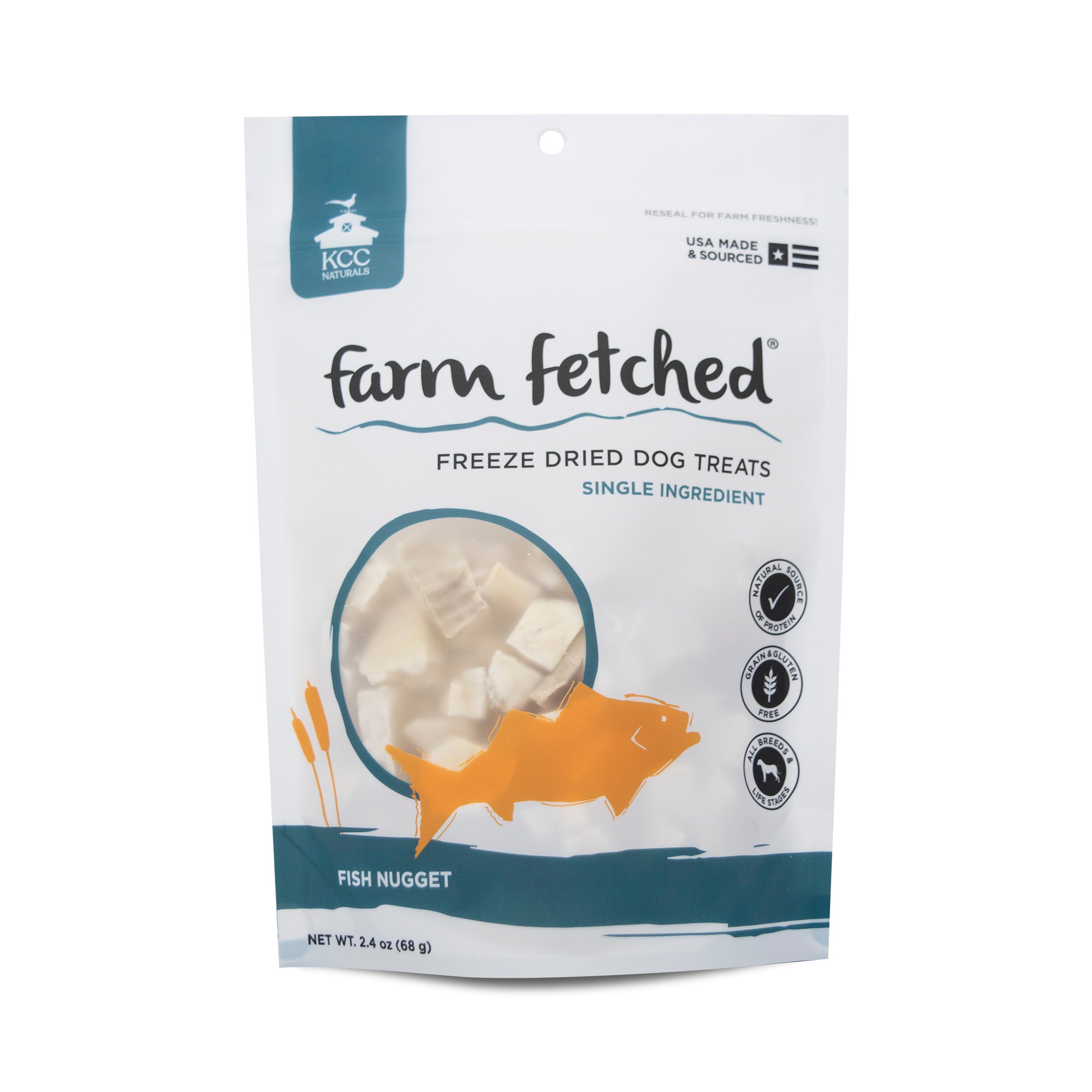 Freeze Dried Fish Nuggets Treats for Dogs | Farm Fetched® – KCC