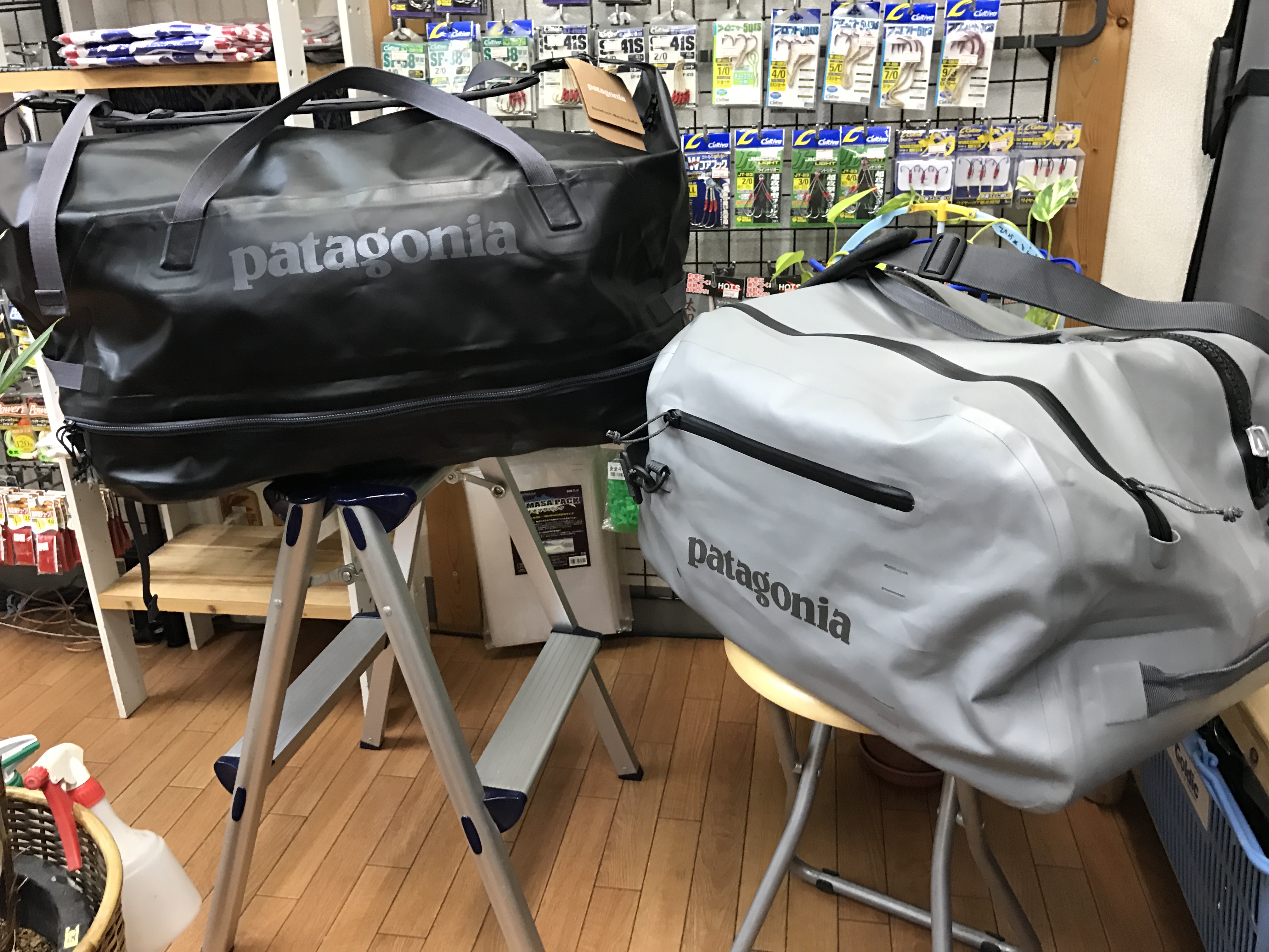 パタゴニア】しっかり入り、出し入れも便利。ドライ・ダッフルが