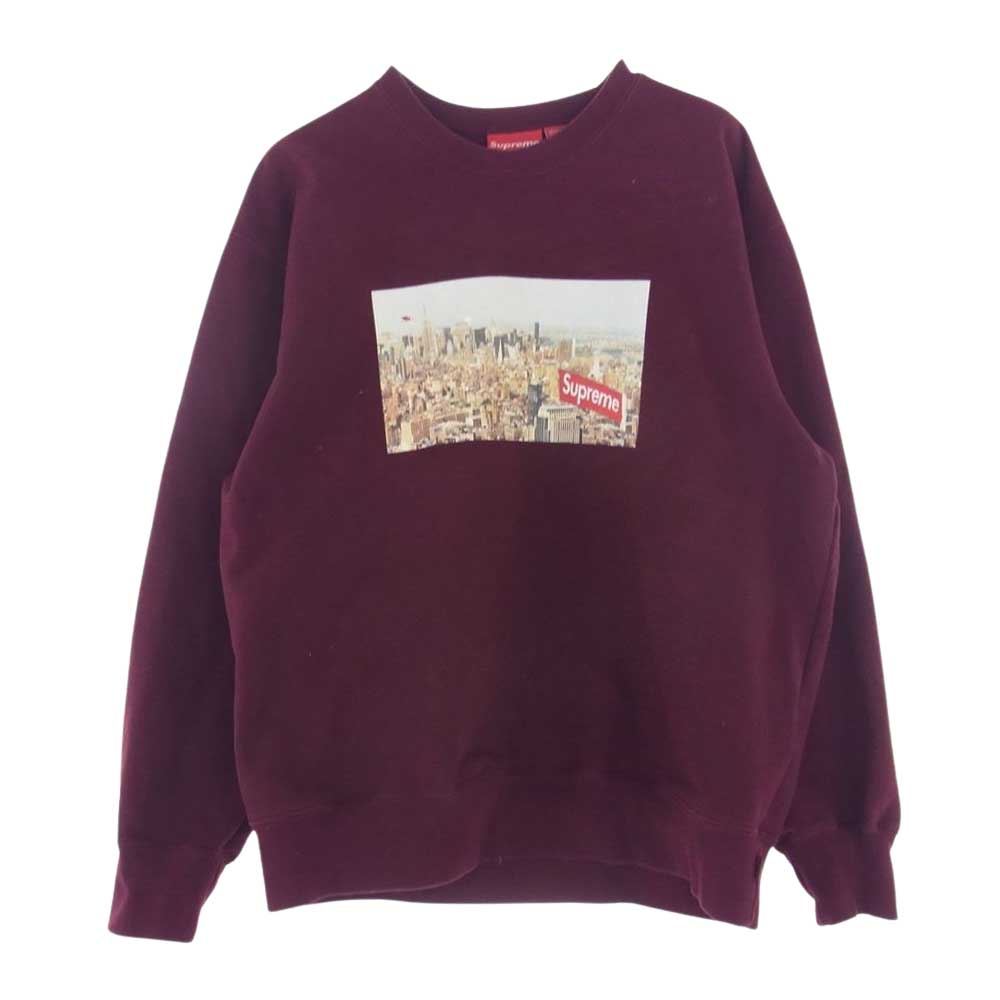 Supreme バーガンディ トレーナー Medium Supreme バーガンディ