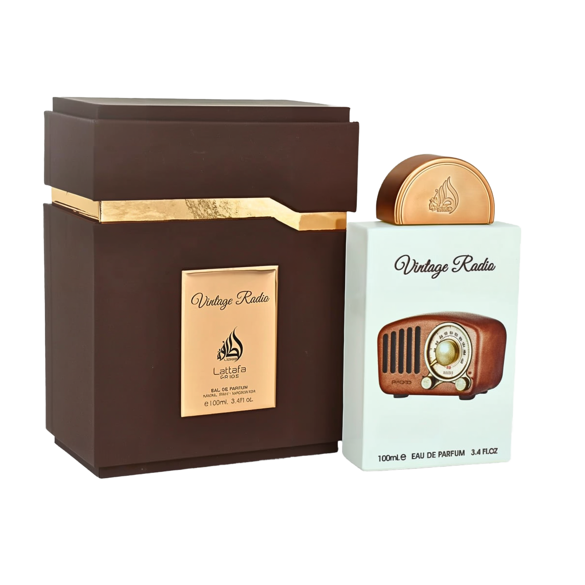 Vintage Radio by Lattafa - Unisex - Eau De Parfum - 100ml