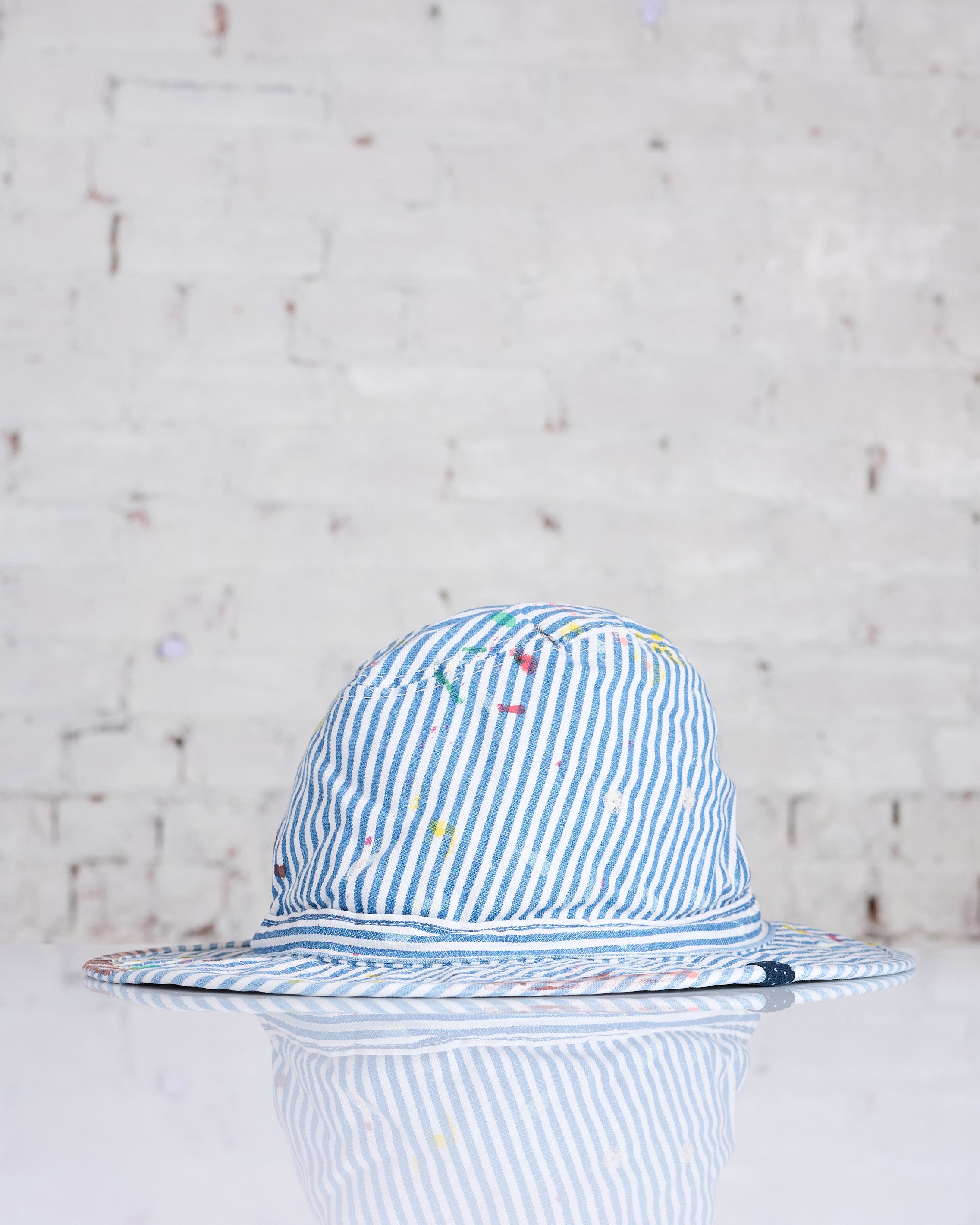 VISVIM ict BUCKLEY CAP DMGD ヒッコリー 【公式通販】