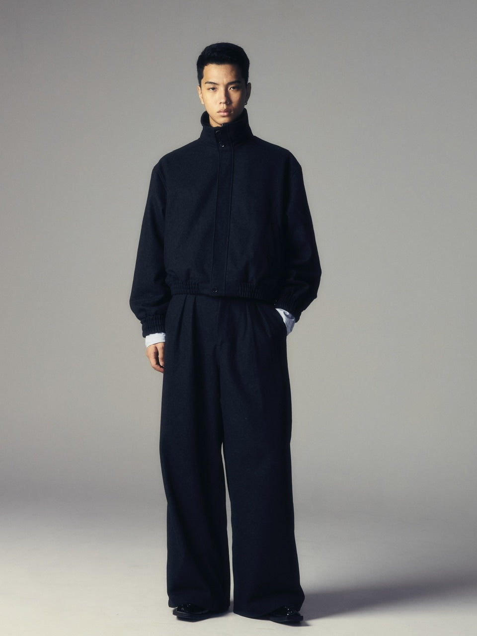 CS】wool high neck jacket – PRESSING WEB SHOP