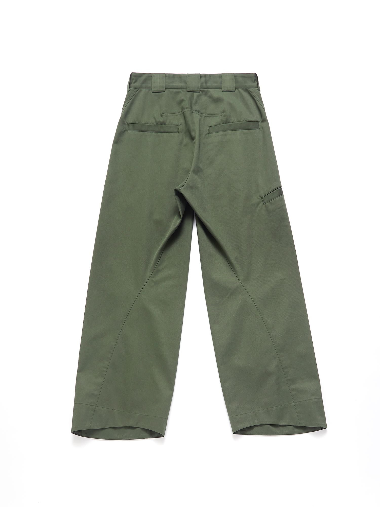 YUKI HASHIMOTO(ユウキハシモト)のTWISTED WORK PANTS KHAKIの通販