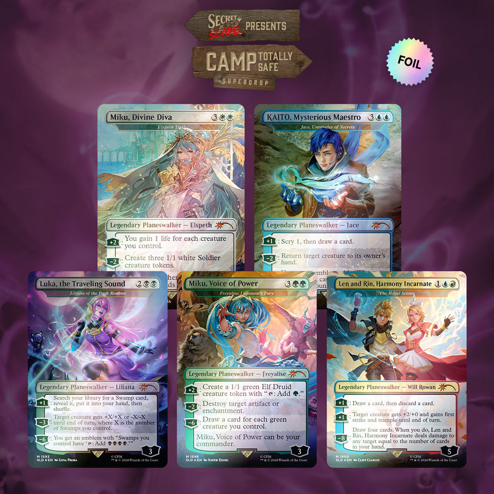 Secret Lair x Hatsune Miku: Electric Entourage EN - Rainbow Foil