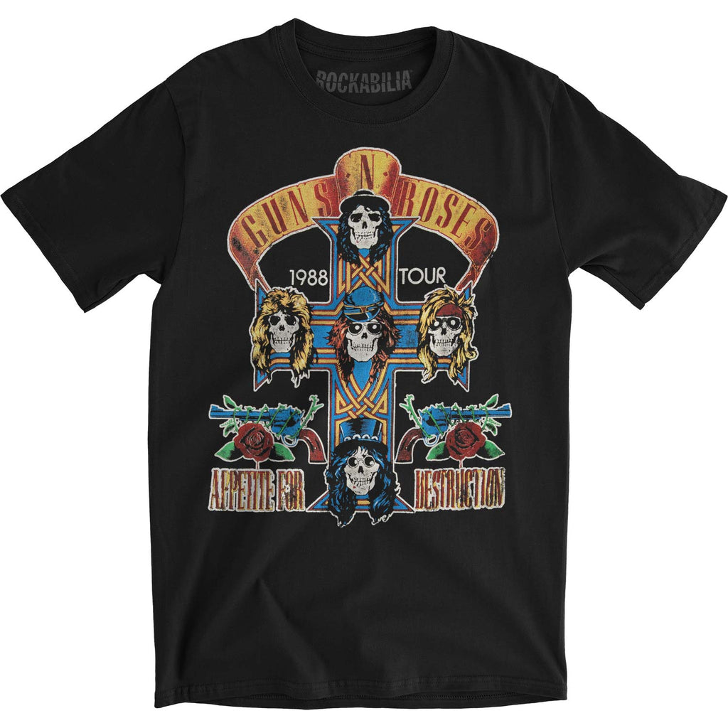 Guns N Roses NJ Summer Jam 1988 Slim Fit T-shirt 373459