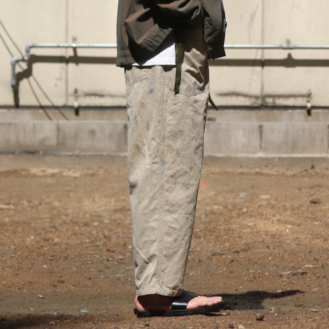 BOWWOW 30s ARMY TROUSERS DUSTY - Blog