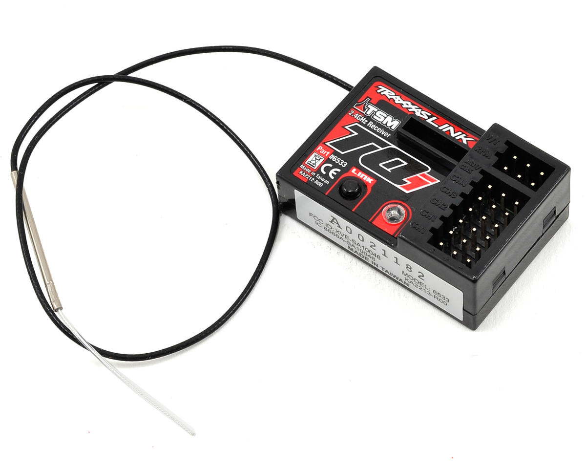 トラクサス 2.4GHz 4チャンネルTSM安定制御 レシーバー TRX4用 6533